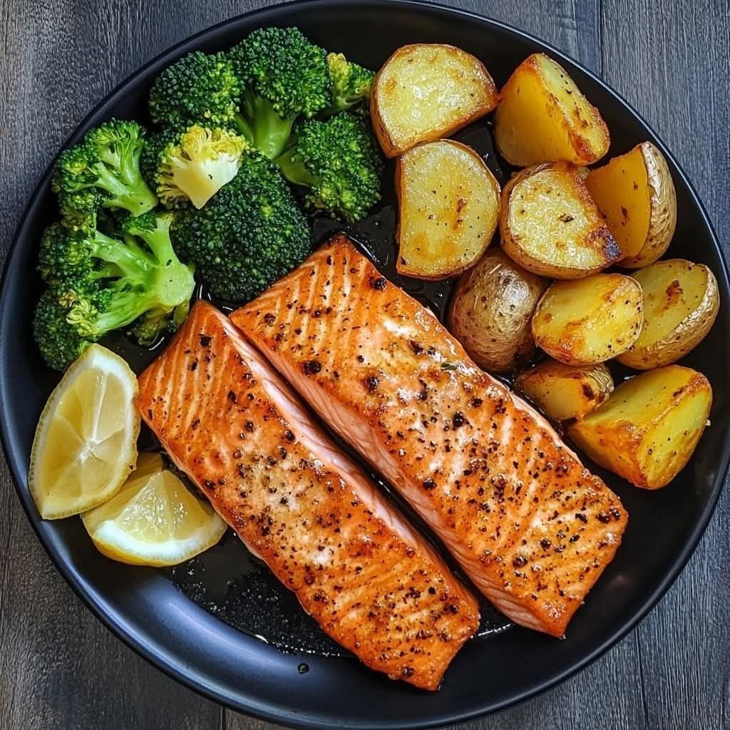 Salmón al horno